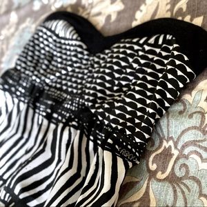 Roxy tube top blouse
